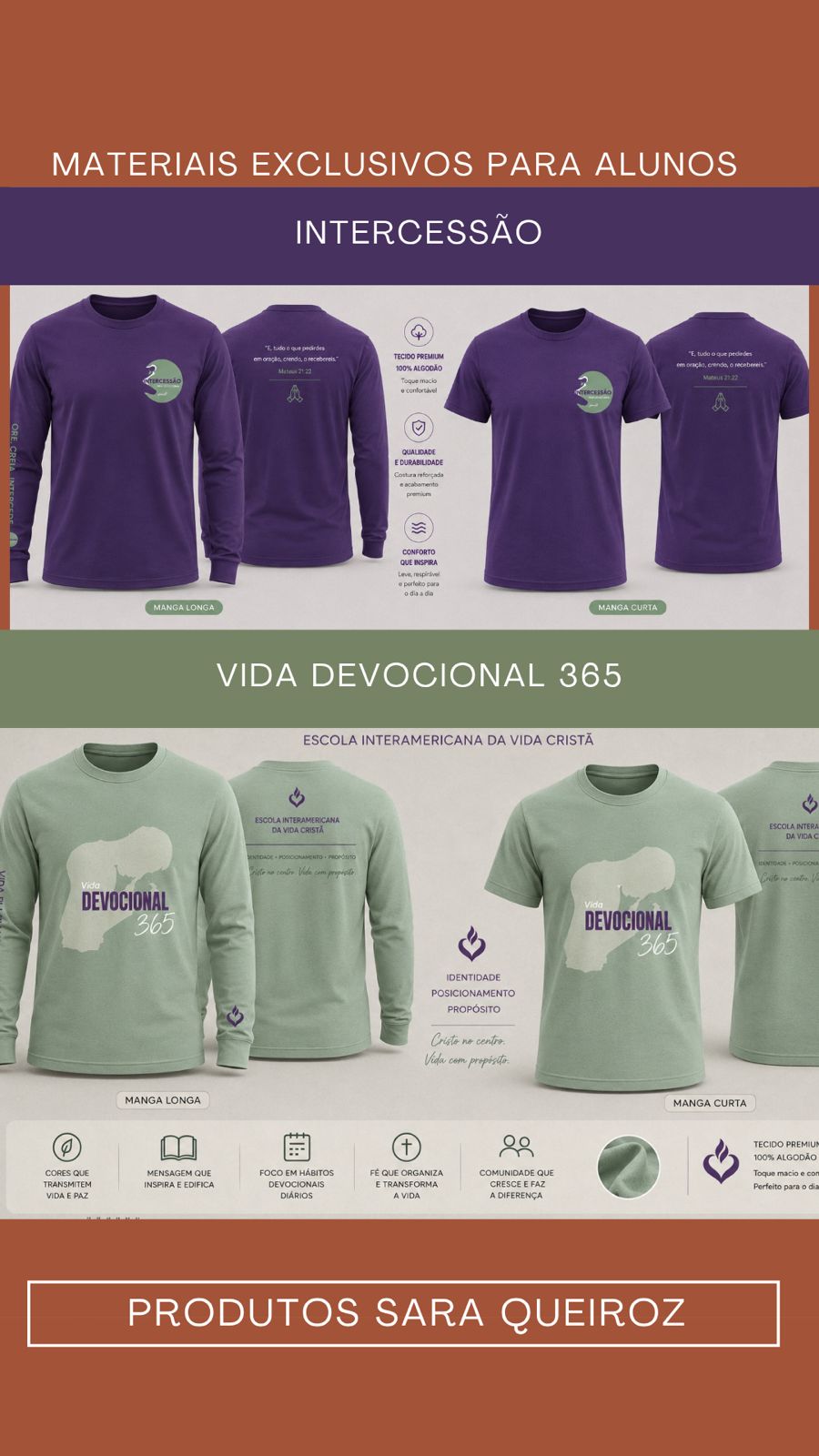 Camiseta Vida Devocional 365
