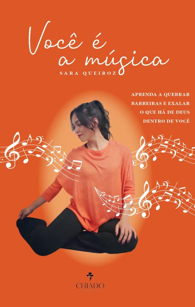Capa do livro Você é a Música, de Sara Queiroz